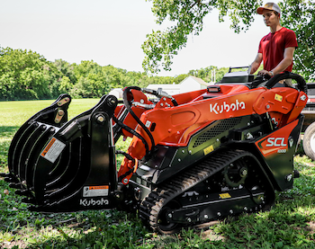 Kubota compact claw grapple