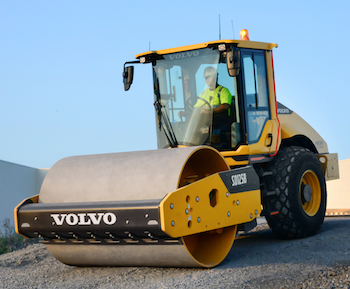 Volvo SD125 drum compactor