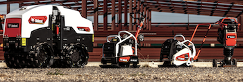 Bobcat light compaction line