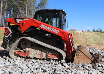 Manitou compact track loaders