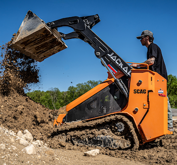 Scag Jackal standup mini track loader