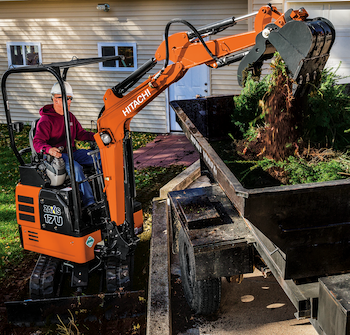 Hitachi ZX17-5N compact excavator