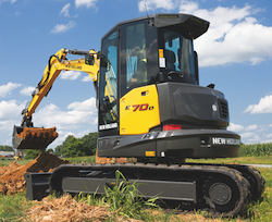 New Holland midi excavators