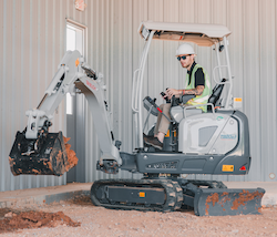 Takeuchi mini excavator