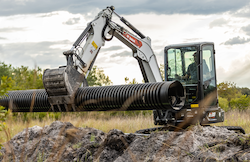 Bobcat mini excavator