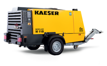 Kaeser M118 portable compressor