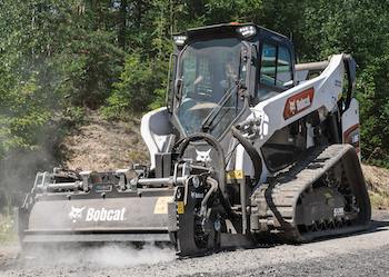 Bobcat concrete/asphalt planer