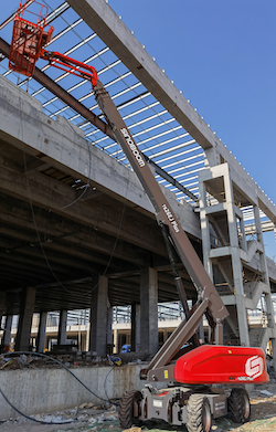 Sinoboom Li-ion-powered boom lift