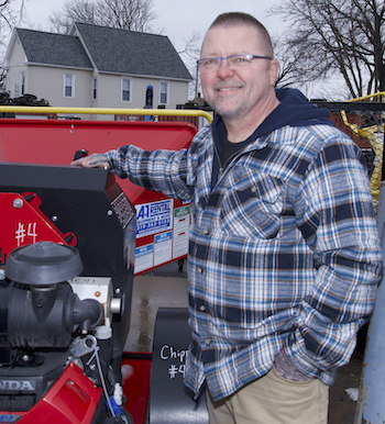 Batcheller with new chipper