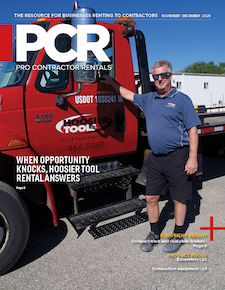 November-December 2025 issue of Pro Contractor Rentals magazine