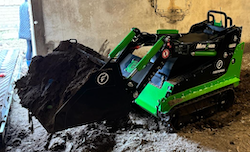 First Green mini compact track loader
