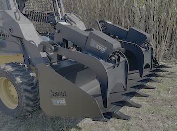 Star Attachments grapple bucket