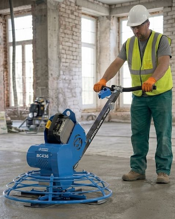 Bartell Global power trowel with swappable battery pack