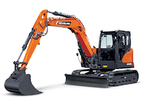 Develon DX89R-7 mini excavator