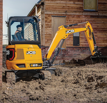 JCB 25Z mini excavator