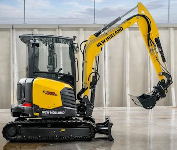 New Holland D series mini excavators