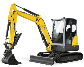 Wacker ET40 compact excavator
