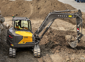 Volvo ECR90 excavator