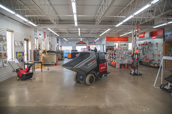 Crown Rental showroom