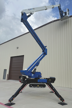 BlueLift rough-terrain boom lift