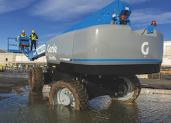 Genie rough-terrain boom lift 