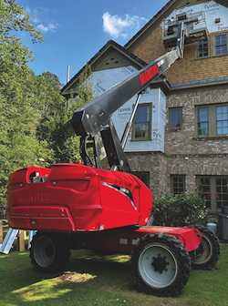 Manitou rough-terrain boom lift