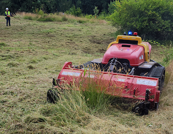 Canycom CG750 remote-controlled brush cutter