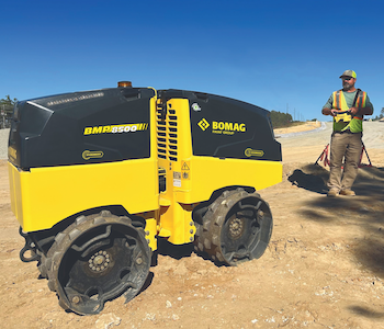 Bomag BMP 8500 remote-cnotrolled compactor