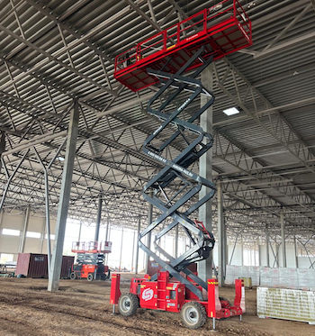 Sinoboom 5389D rough-terrain scissor lift