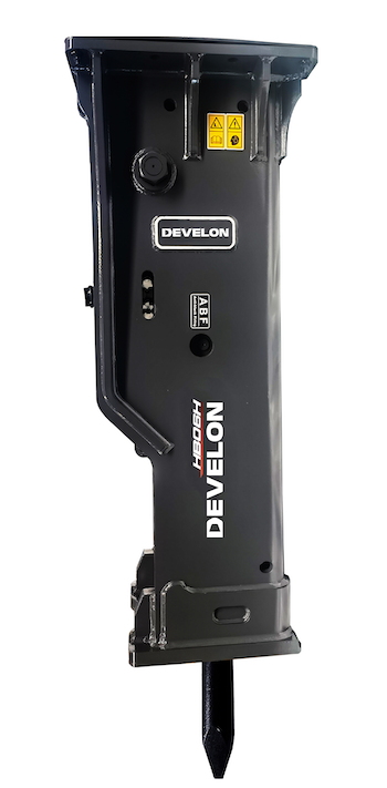 Develon HB series hydraulic breakers