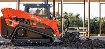 Kubota trencher attachment