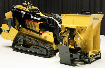 Vermeer concrete mixer attachment