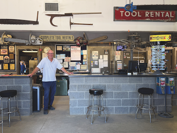 Steve Heil, owner of Blue Ash Equipment Rental