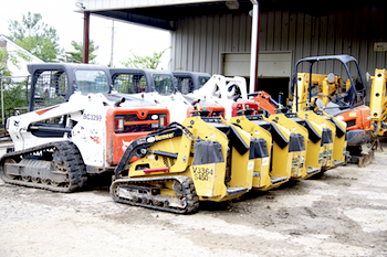 Blue Ash Equipment Rental fleet