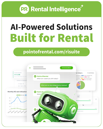 Point of Rental Rental Intelligence Suite