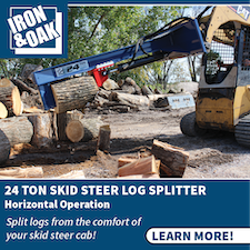 Iron & Oak log splitters
